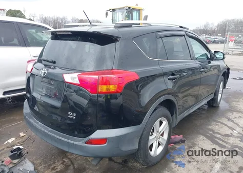 2014 Toyota Rav4 Xle z USA, uszkodzony, nr VIN 2T3RFREV5EW220087
